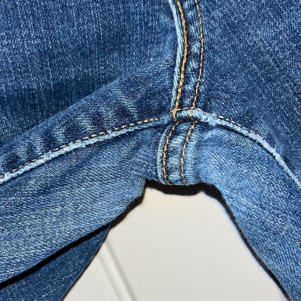 Levi’s 515 bootcut with rare R tag medium wash size 6 Long - Picture 4 of 13
